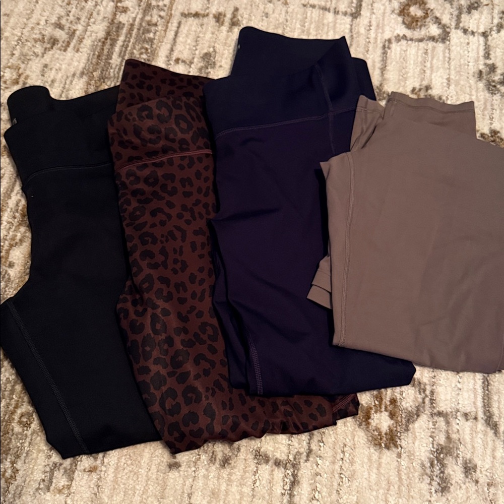 GAP Women's Leggings Set - Leopard, Navy, Taupe